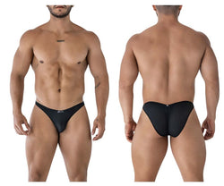 Xtremen Men's Underwear 91215B Microfiber Bikini Color Black thumbnail 1