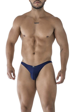 Xtremen Men's Underwear 91215B Microfiber Bikini Color Dark Blue thumbnail 2