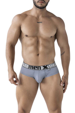 Xtremen Men's Underwear 91221 Microfiber Briefs Color Gray thumbnail 2