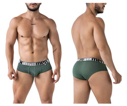 Xtremen Men's Underwear 91221 Microfiber Briefs Color Green thumbnail 1