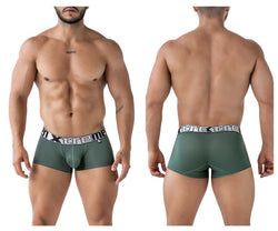 Xtremen Men's Underwear 91222 Microfiber Trunks Color Green thumbnail 1