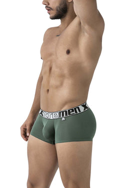 Xtremen Men's Underwear 91222 Microfiber Trunks Color Green thumbnail 4
