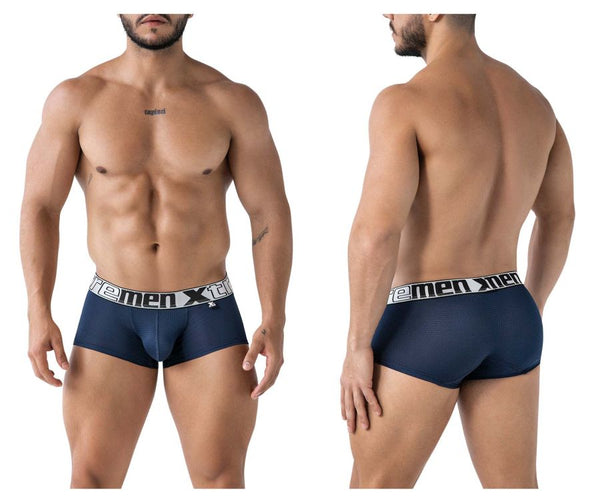 Xtremen Men's Underwear 91222 Microfiber Trunks Color Navy
