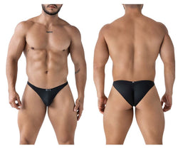 Xtremen Men's Underwear 91224 Microfiber Bikini Color Black thumbnail 1