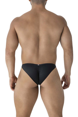 Xtremen Men's Underwear 91224 Microfiber Bikini Color Black thumbnail 3