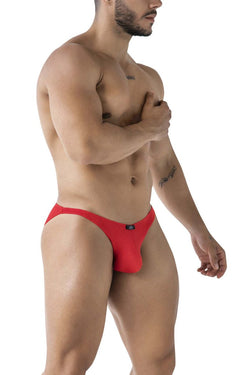 Xtremen Men's Underwear 91224 Microfiber Bikini Color Red thumbnail 4