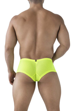 Xtremen Men's Underwear 91228 Microfiber Trunks Color Neon Green thumbnail 3