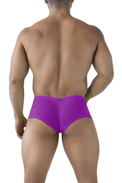 Xtremen Men's Underwear 91228 Microfiber Trunks Color Purple thumbnail 3
