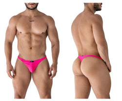 Xtremen Men's Underwear 91232 Microfiber Thongs Color Fuchsia thumbnail 1