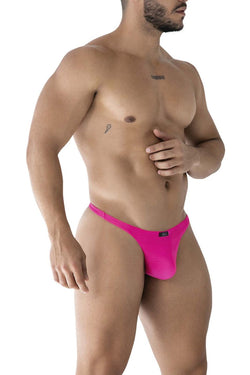 Xtremen Men's Underwear 91232 Microfiber Thongs Color Fuchsia thumbnail 4