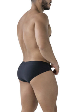Xtremen Men's Underwear 91233 Microfiber Briefs Color Black thumbnail 3