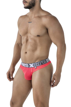 Xtremen Men's Underwear 91235 Microfiber Thongs Color Fuchsia thumbnail 4