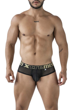 Xtremen Men's Underwear 91236 Microfiber Briefs Color Black thumbnail 2