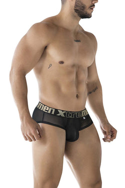 Xtremen Men's Underwear 91236 Microfiber Briefs Color Black thumbnail 4