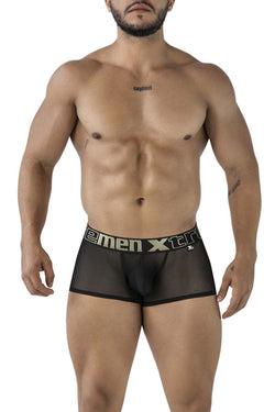 Xtremen Men's Underwear 91237 Microfiber Trunks Color Black thumbnail 2