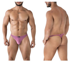 Xtremen Men's Underwear 91238 Microfiber Thongs Color Blackberry thumbnail 1