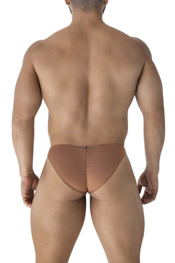 Xtremen Men's Underwear 91239 Microfiber Bikini Color Brown thumbnail 3