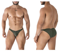 Xtremen Men's Underwear 91239 Microfiber Bikini Color Green thumbnail 1