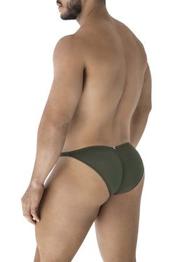 Xtremen Men's Underwear 91239 Microfiber Bikini Color Green thumbnail 3