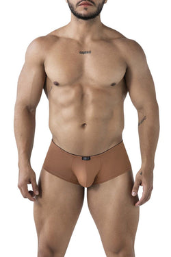Xtremen Men's Underwear 91240 Microfiber Trunks Color Brown thumbnail 2