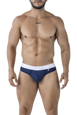Xtremen Men's Underwear 91241 Microfiber Thongs Color Dark Blue thumbnail 2