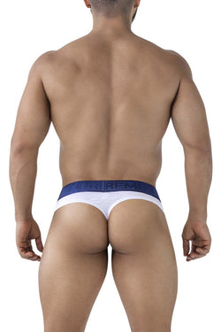 Xtremen Men's Underwear 91241 Microfiber Thongs Color White thumbnail 3