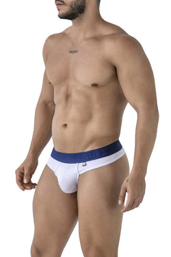 Xtremen Men's Underwear 91241 Microfiber Thongs Color White thumbnail 4