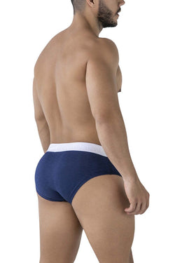 Xtremen Men's Underwear 91242 Microfiber Briefs Color Dark Blue thumbnail 3