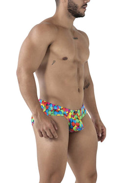 Xtremen Men's Underwear 91248 Printed Briefs Color Bubbles thumbnail 4