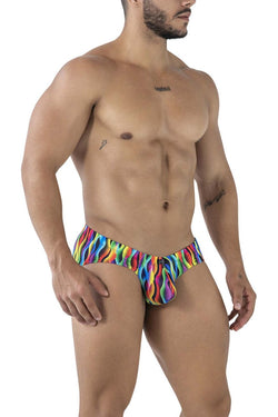 Xtremen Men's Underwear 91248 Printed Briefs Color Waves thumbnail 4