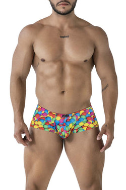 Xtremen Men's Underwear 91249 Printed Trunks Color Bubbles thumbnail 2