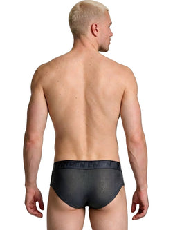 Xtremen 91250 Microfiber Mesh Briefs Color Gray thumbnail 3