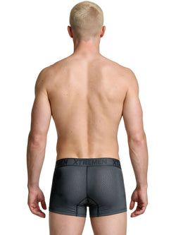 Xtremen 91251 Microfiber Mesh Boxer Briefs Color Gray thumbnail 3
