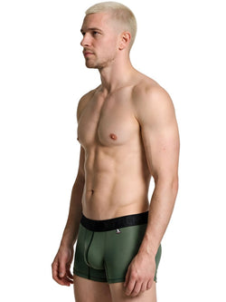 Xtremen 91251 Microfiber Mesh Boxer Briefs Color Military Green thumbnail 4