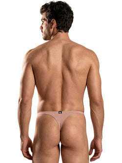 Xtremen Men's Underwear 91254 Sleek Microfiber Thongs Color Khaki thumbnail 3