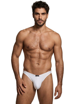 Xtremen 91255 Men's Underwear Sleek Microfiber Bikini Color White thumbnail 2