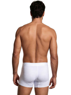 Xtremen 91256 Men's Underwear Sleek Microfiber Boxer Briefs Color White thumbnail 3