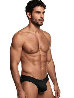 Xtremen 91258 Men's Underwear Sleek Microfiber Briefs Color Black thumbnail 4