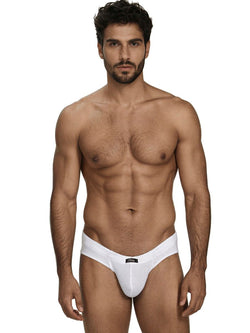 Xtremen 91258 Men's Underwear Sleek Microfiber Briefs Color White thumbnail 2