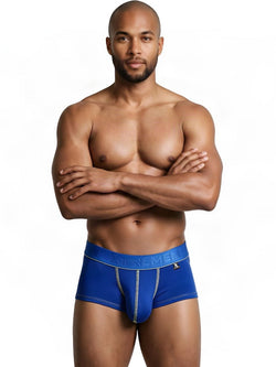 Xtremen 91259 Men's Underwear Sleek Microfiber Trunks Color Royal Blue thumbnail 2