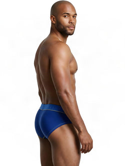 Xtremen 91259 Men's Underwear Sleek Microfiber Trunks Color Royal Blue thumbnail 4