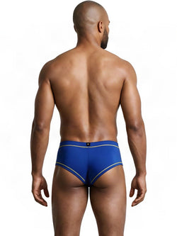 Xtremen 91260 Men's Underwear Modern Athletic Microfiber Briefs Color Royal Blue thumbnail 3