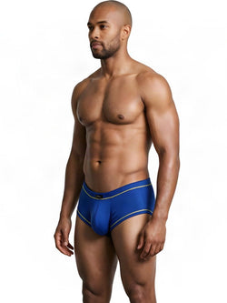 Xtremen 91260 Men's Underwear Modern Athletic Microfiber Briefs Color Royal Blue thumbnail 4