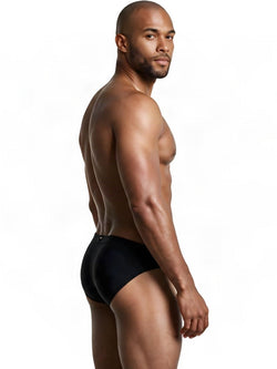 Xtremen 91261 Men's Underwear Microfiber Sleek Fit Briefs Color Black thumbnail 4