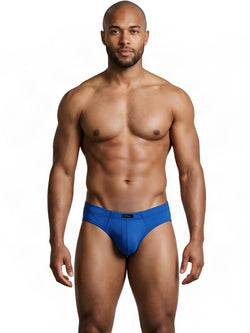 Xtremen 91261 Men's Underwear Microfiber Sleek Fit Briefs Color Royal Blue thumbnail 2