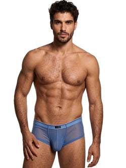 Xtremen 91263 Men's Underwear Microfiber Mesh Briefs Color Blue thumbnail 2