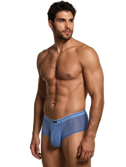 Xtremen 91263 Men's Underwear Microfiber Mesh Briefs Color Blue thumbnail 4