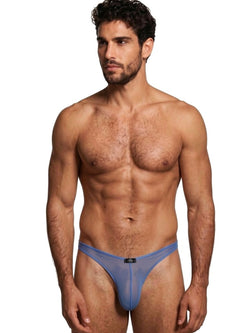Xtremen 91264 Men's Underwear Microfiber Mesh Bikini Color Blue thumbnail 2