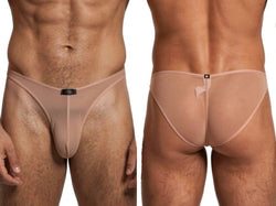 Xtremen 91264 Men's Underwear Microfiber Mesh Bikini Color Brown thumbnail 1