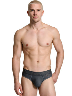 Xtremen 91268 Microfiber Mesh Thongs Color Gray thumbnail 2